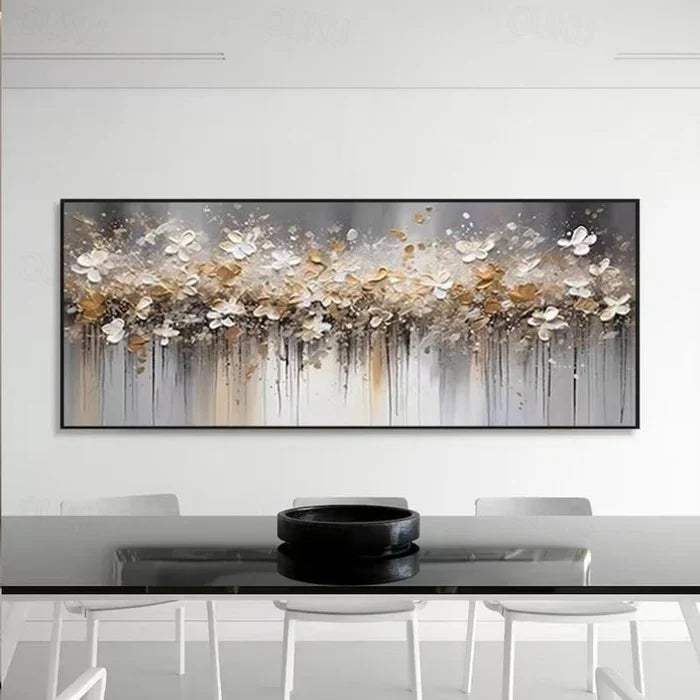 Textured Blossom Drift Wall Art
