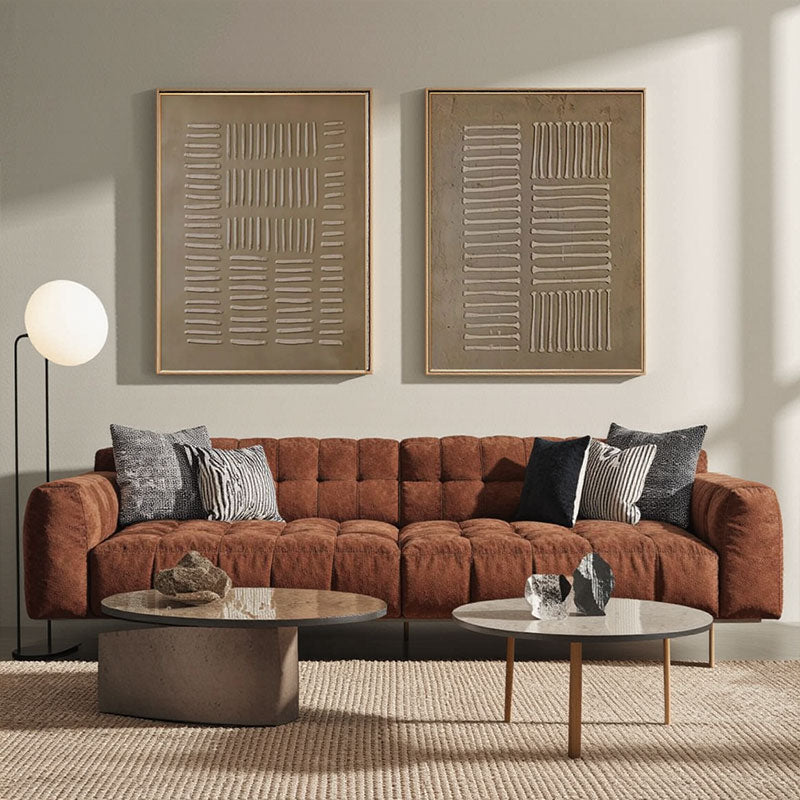 Textured Line Panel Set of 2