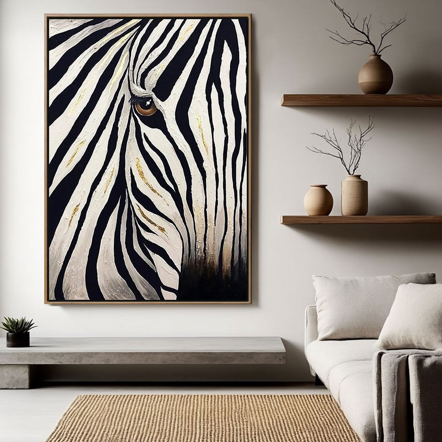 Zebra Stripe Wall Art