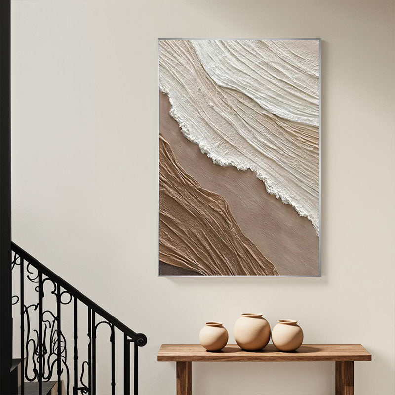 Textured Organic Flow Wall Art