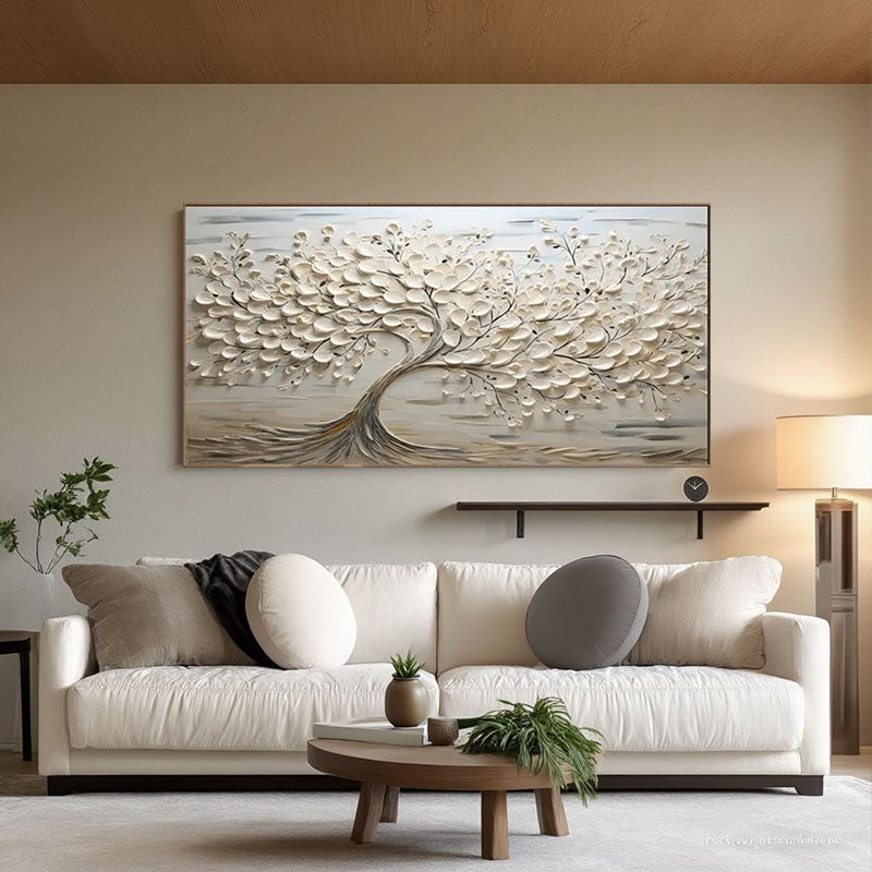 3D Textured Tree of Life Wall Art