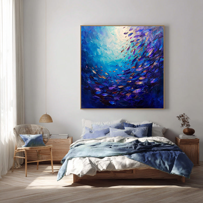 Luminous Depths of the Turning Sea