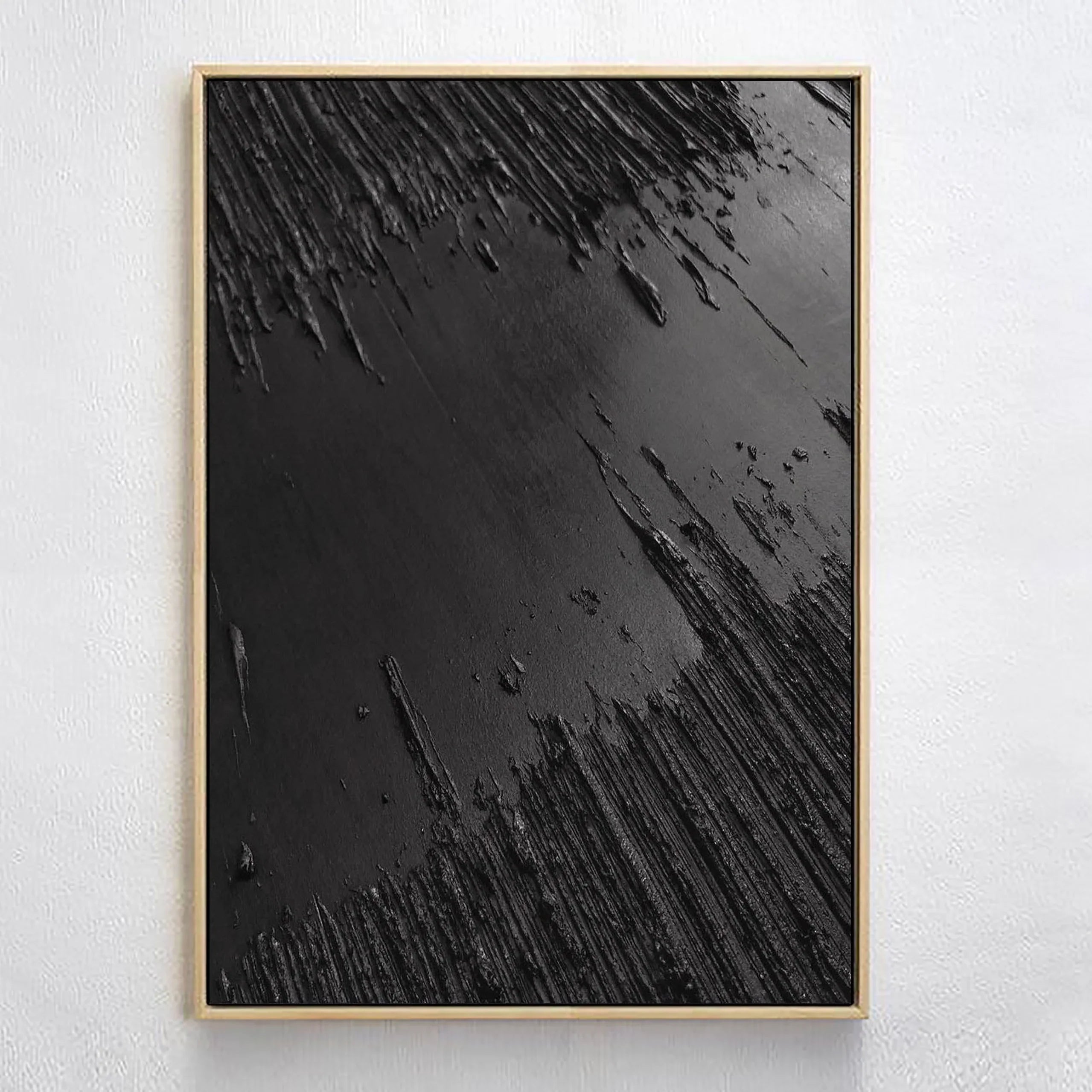 Textured Diagonal Scratch Wall Art