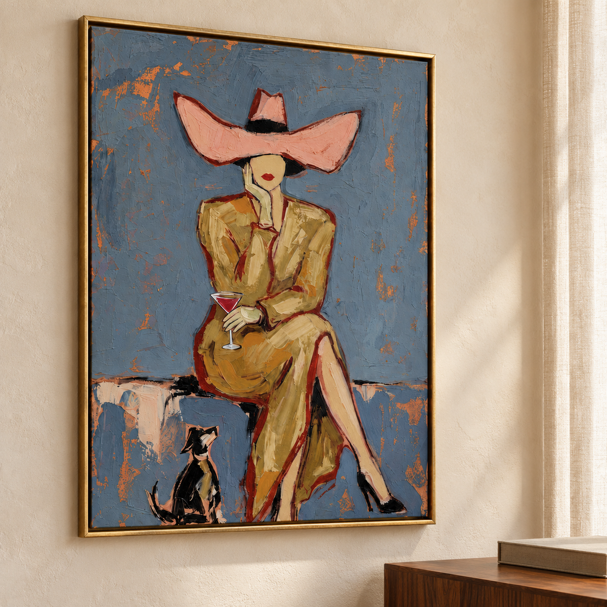 Vintage Americana Art | A Sip of the West