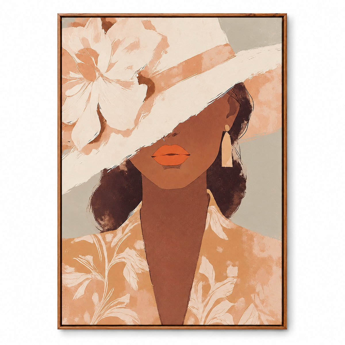 Vintage Americana Art | Under the Brim