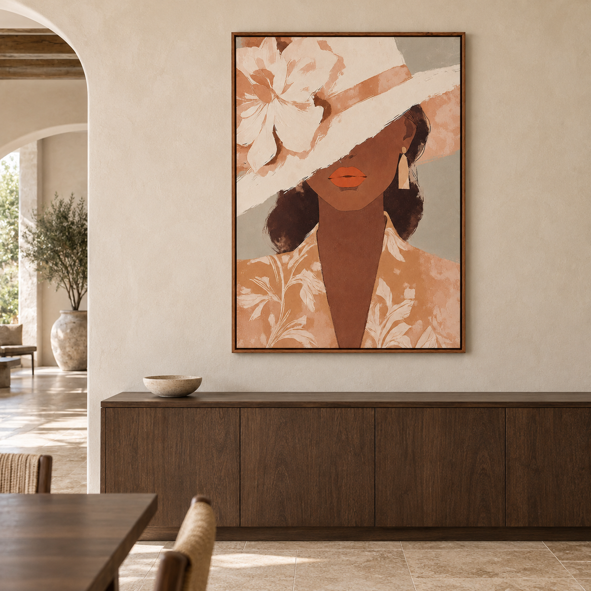 Vintage Americana Art | Under the Brim