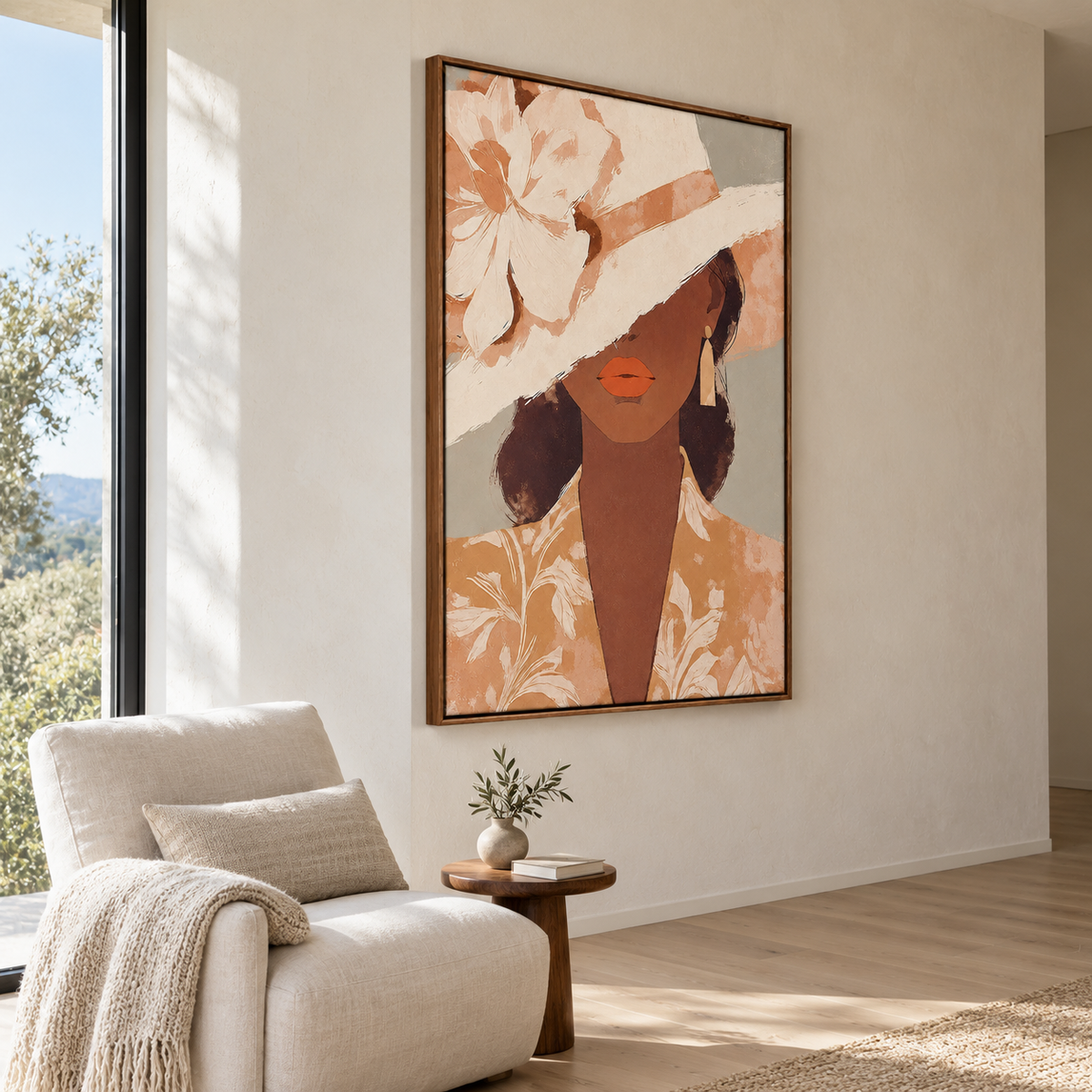 Vintage Americana Art | Under the Brim