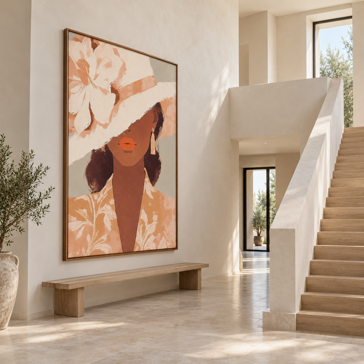 Vintage Americana Art | Under the Brim