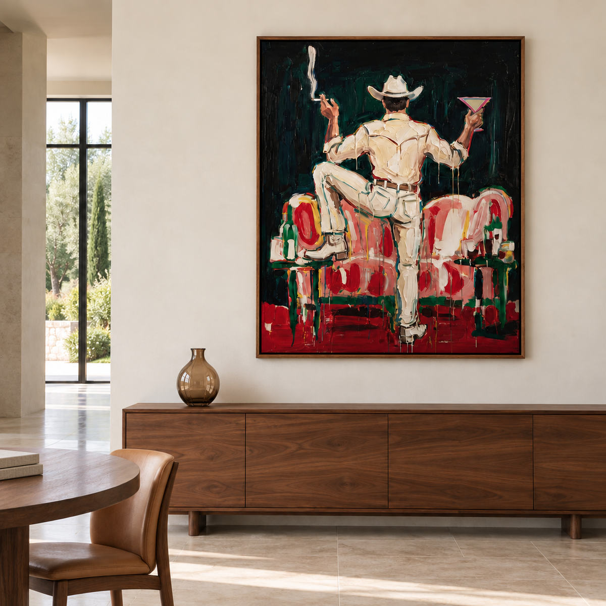 Contemporary Western Pop Art | Midnight Swagger
