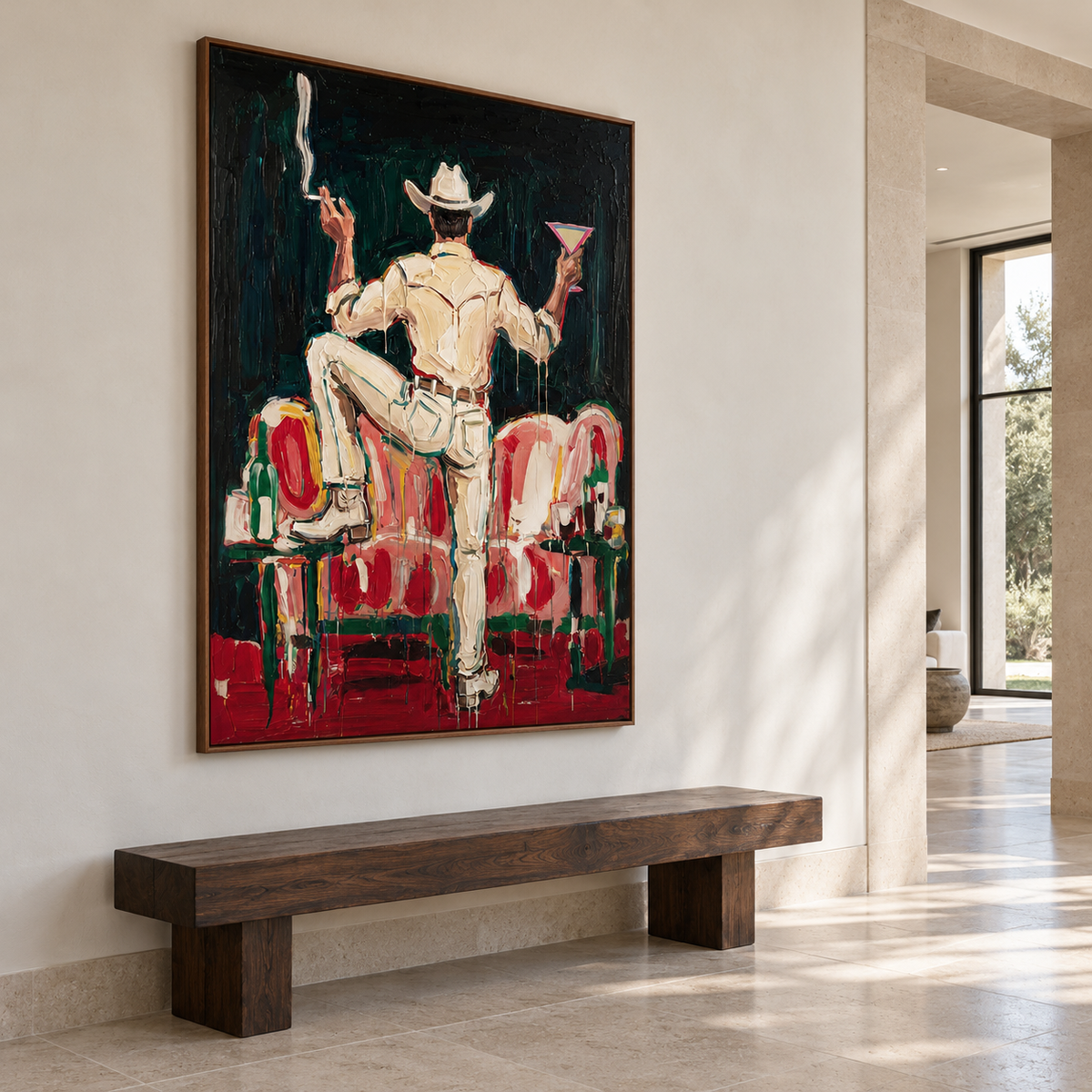 Contemporary Western Pop Art | Midnight Swagger