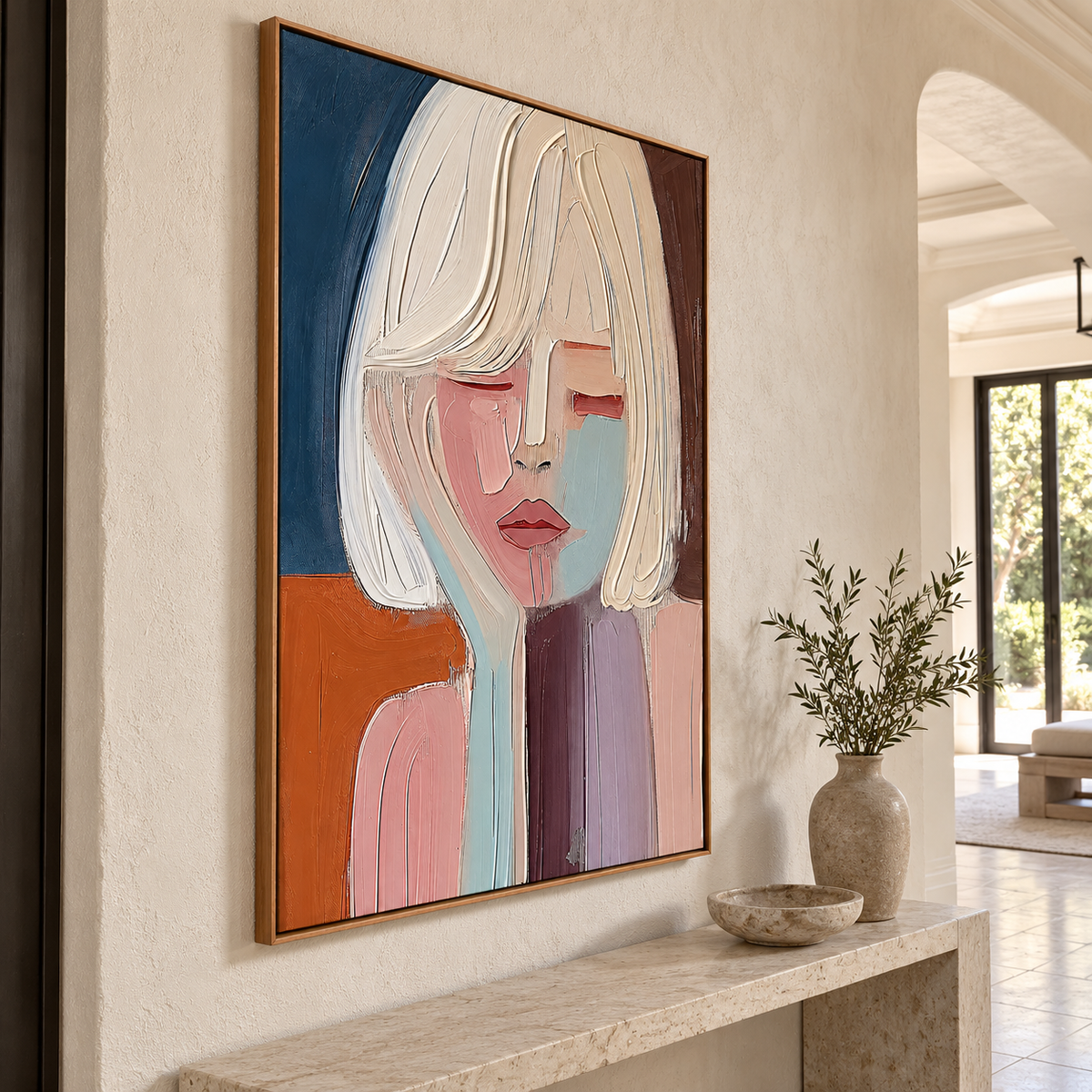 Contemporary Abstract Portraiture | A Quiet Reverie