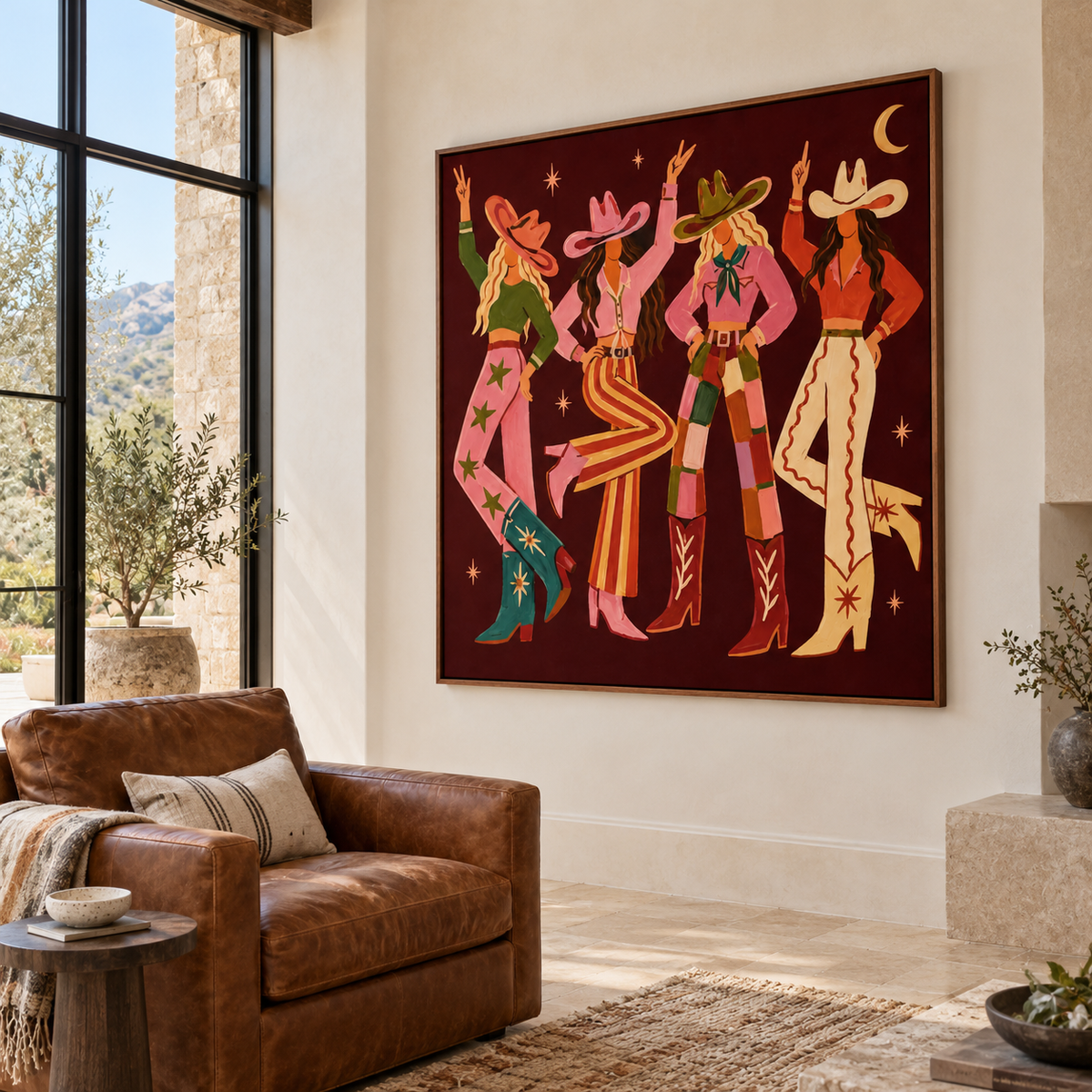 Retro Western Pop Art | Cowgirl State of Mind