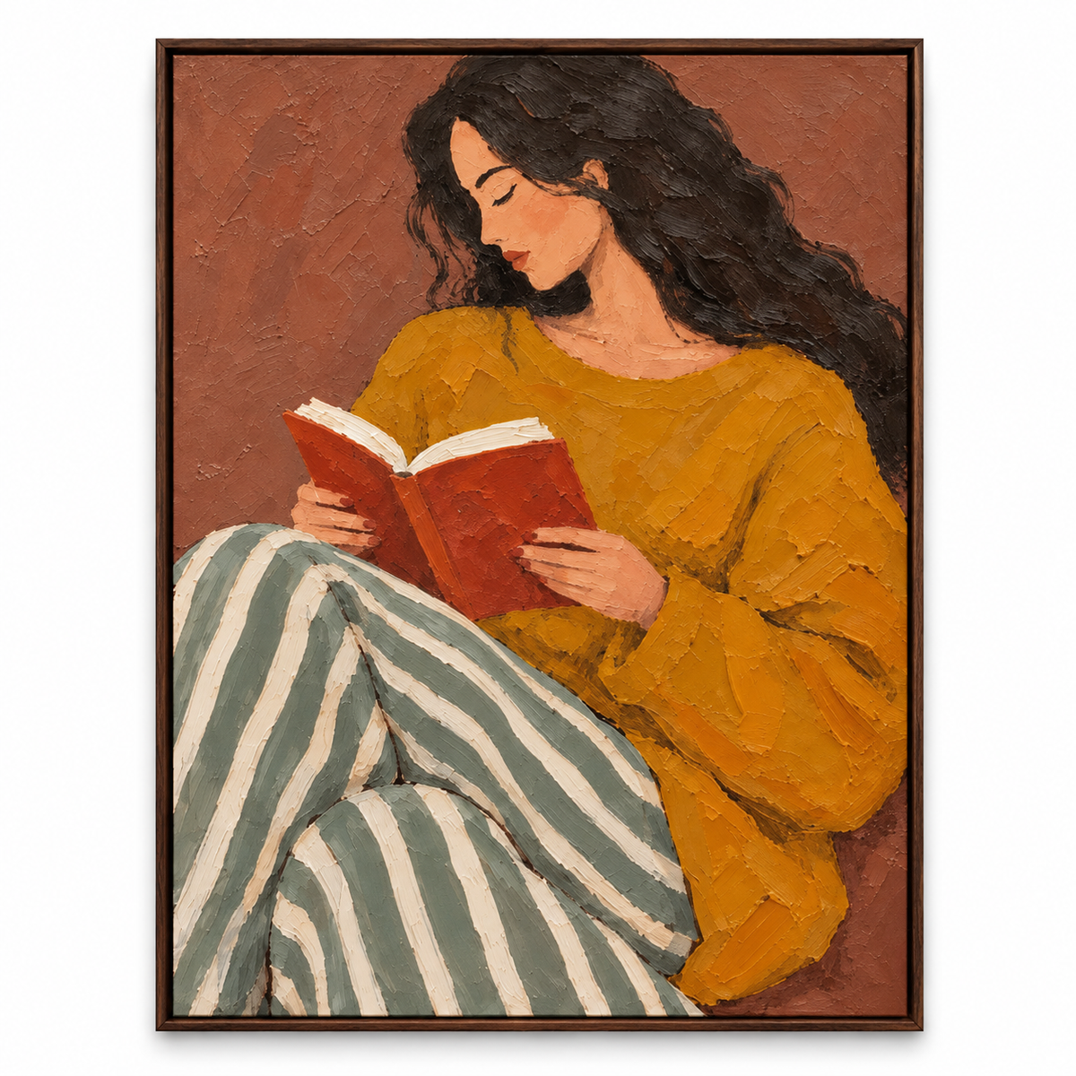 Impressionist Art | Reader in Yellow
