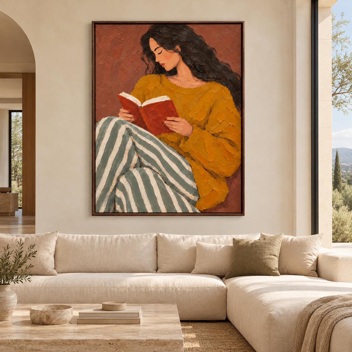 Impressionist Art | Reader in Yellow