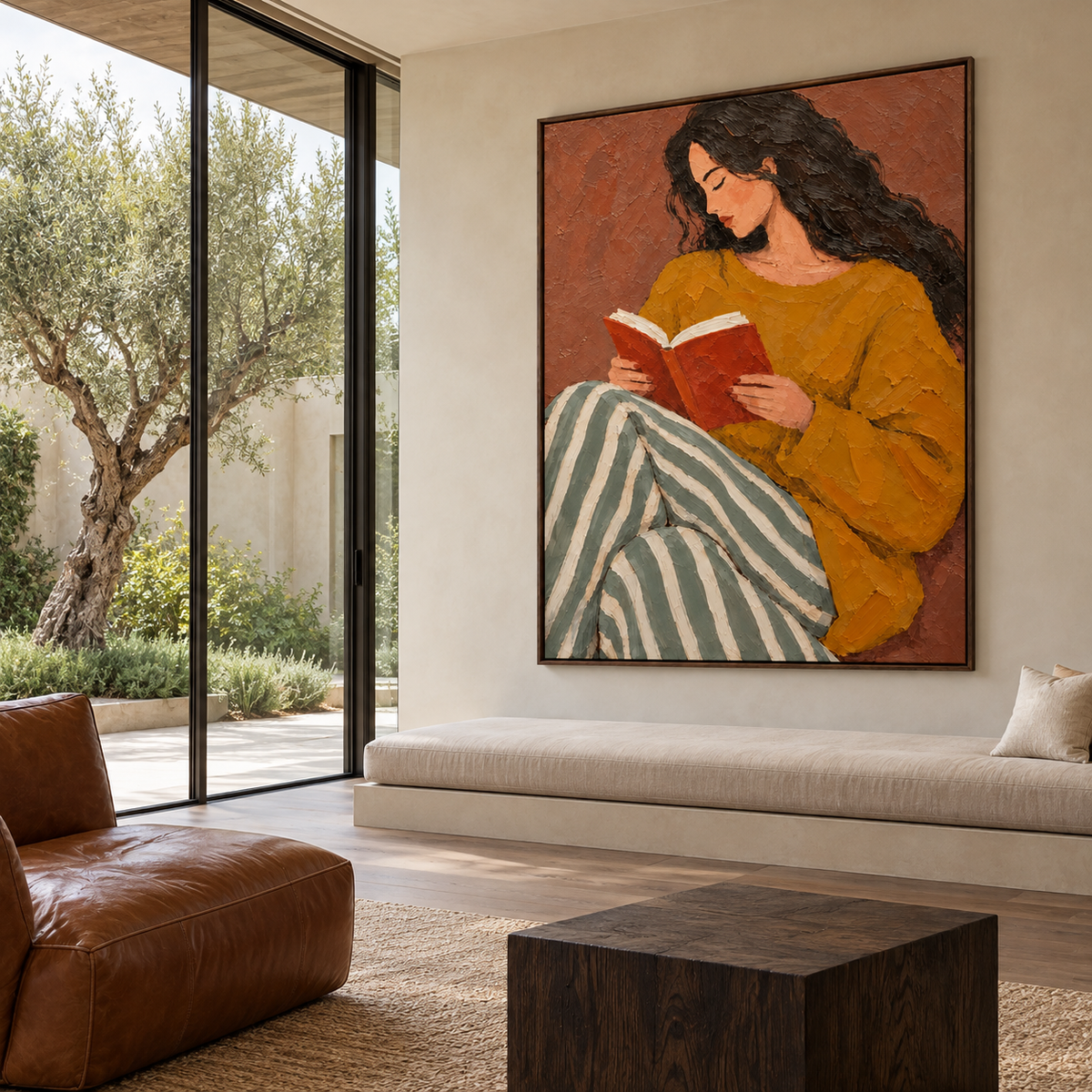Impressionist Art | Reader in Yellow