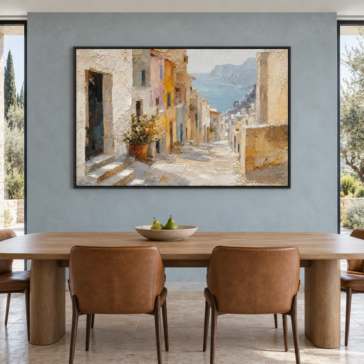 Mediterranean landscape Art | A Passage to the Sea