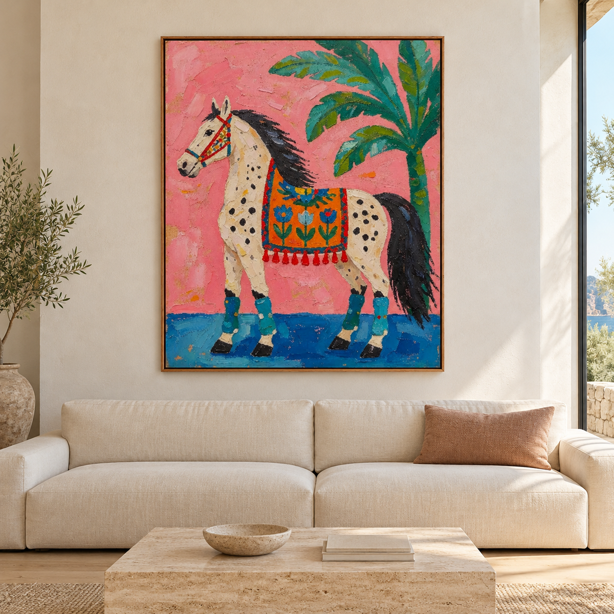 Western Folk Art | Palmshade Pony