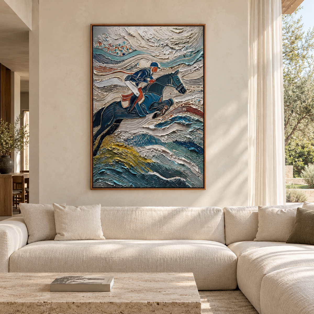 Contemporary Abstract Figurative | Beyond the Stride