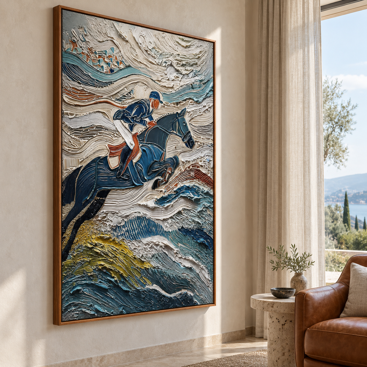 Contemporary Abstract Figurative | Beyond the Stride