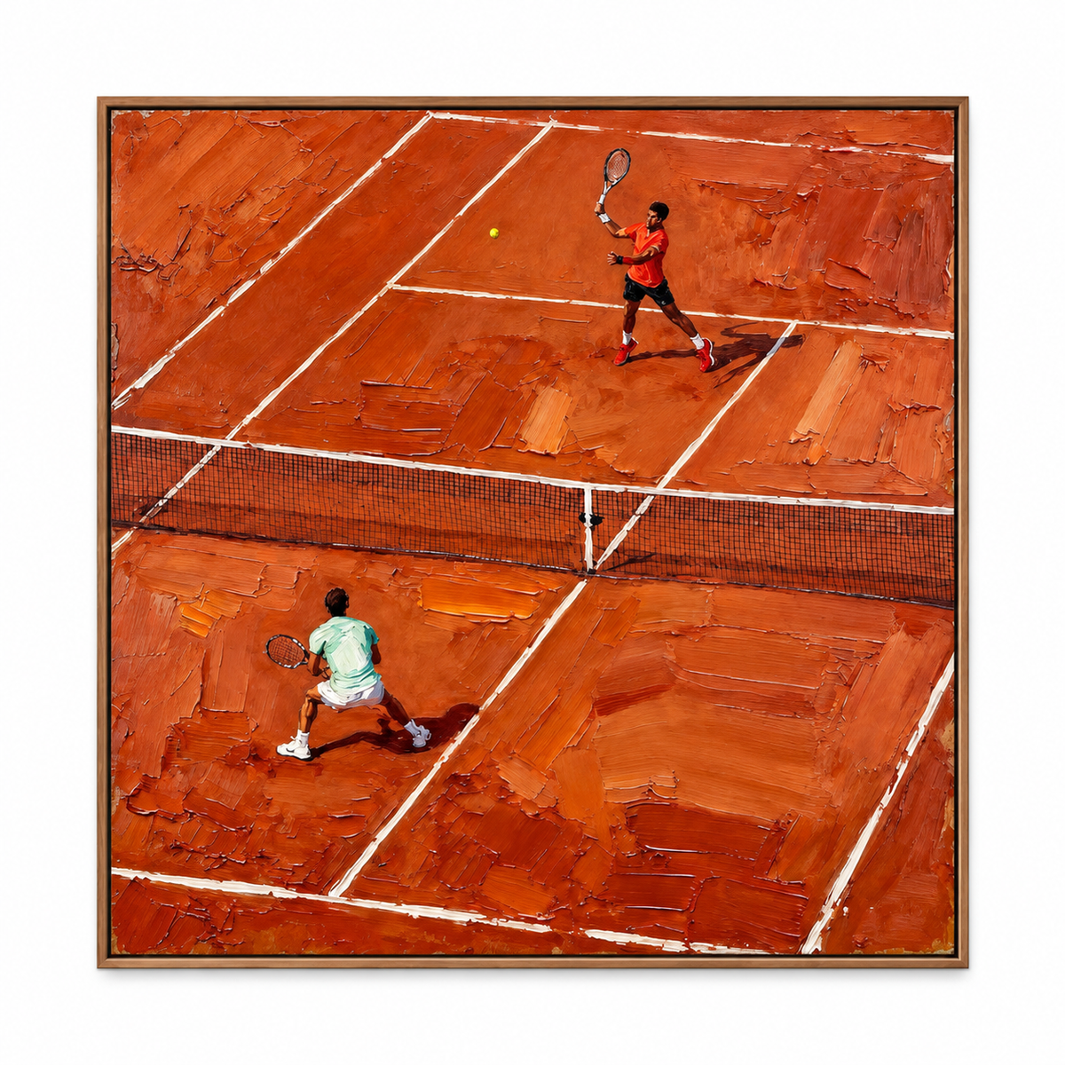 Impasto Art | Clay Court Rally