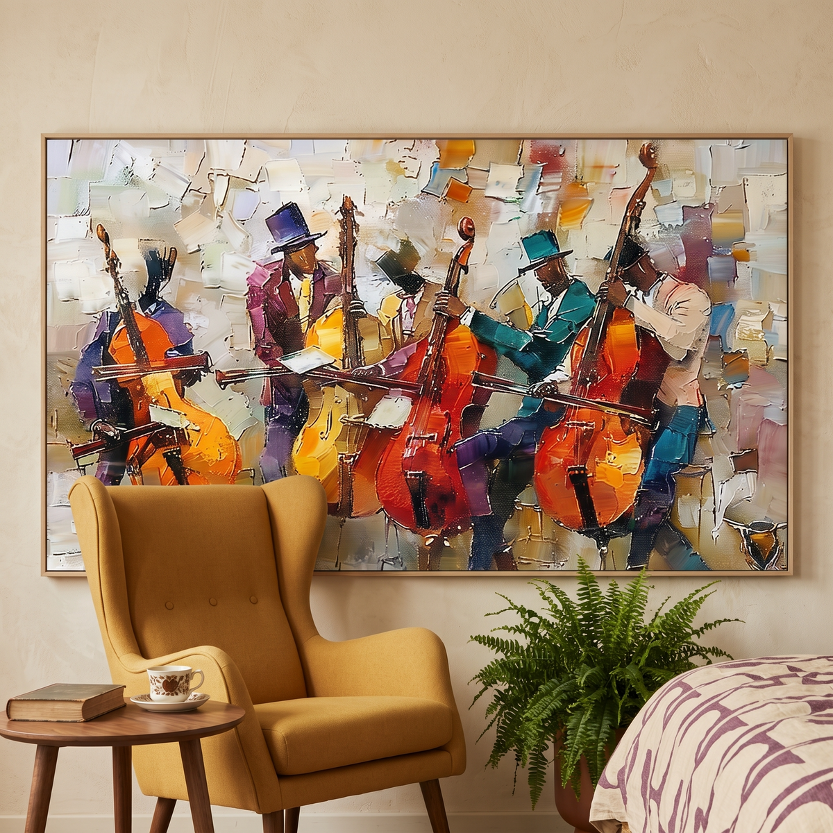 Impasto Art | Gentlemen of the Strings