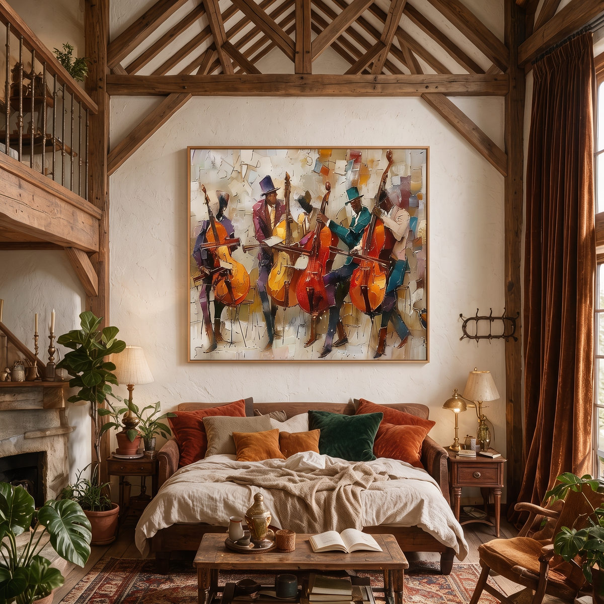 Impasto Art | Gentlemen of the Strings