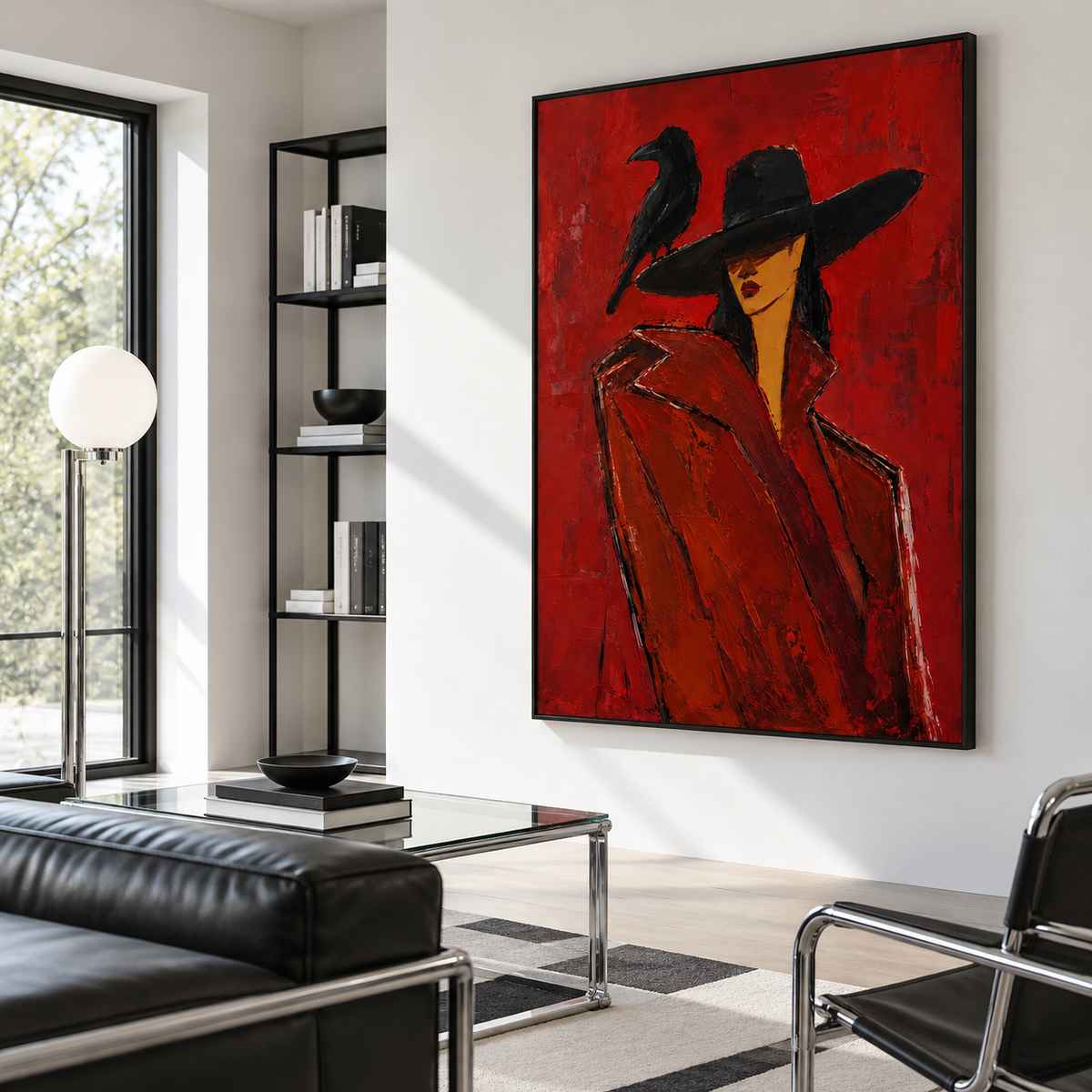 Pop Art | Scarlet Raven Confidante