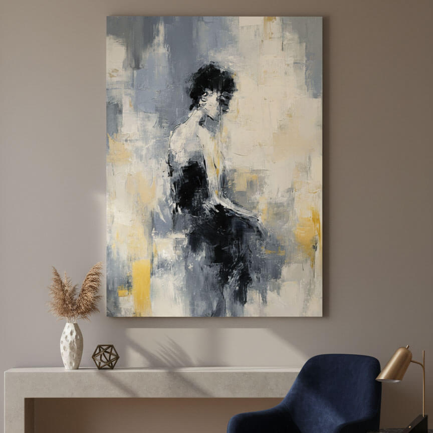 Stillness Within the Abstract Moment
