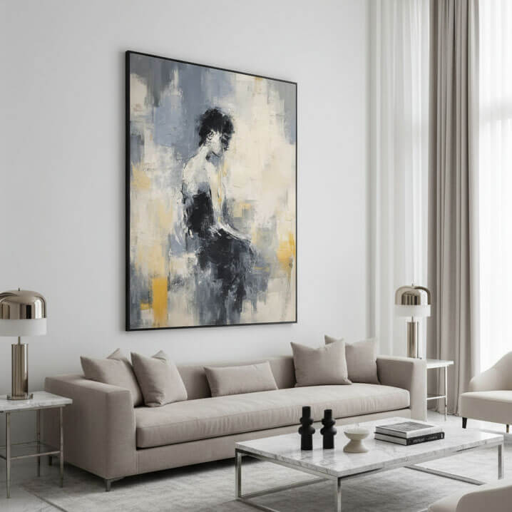 Stillness Within the Abstract Moment