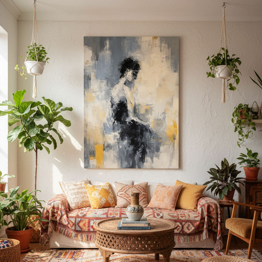Stillness Within the Abstract Moment