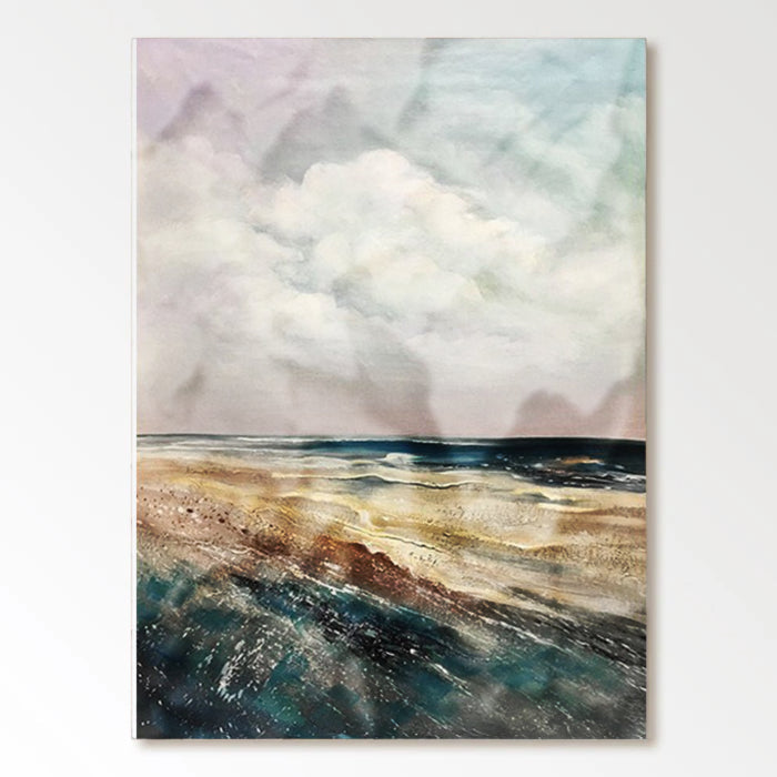 Chiaroscuro Coastal Landscape Canvas Art