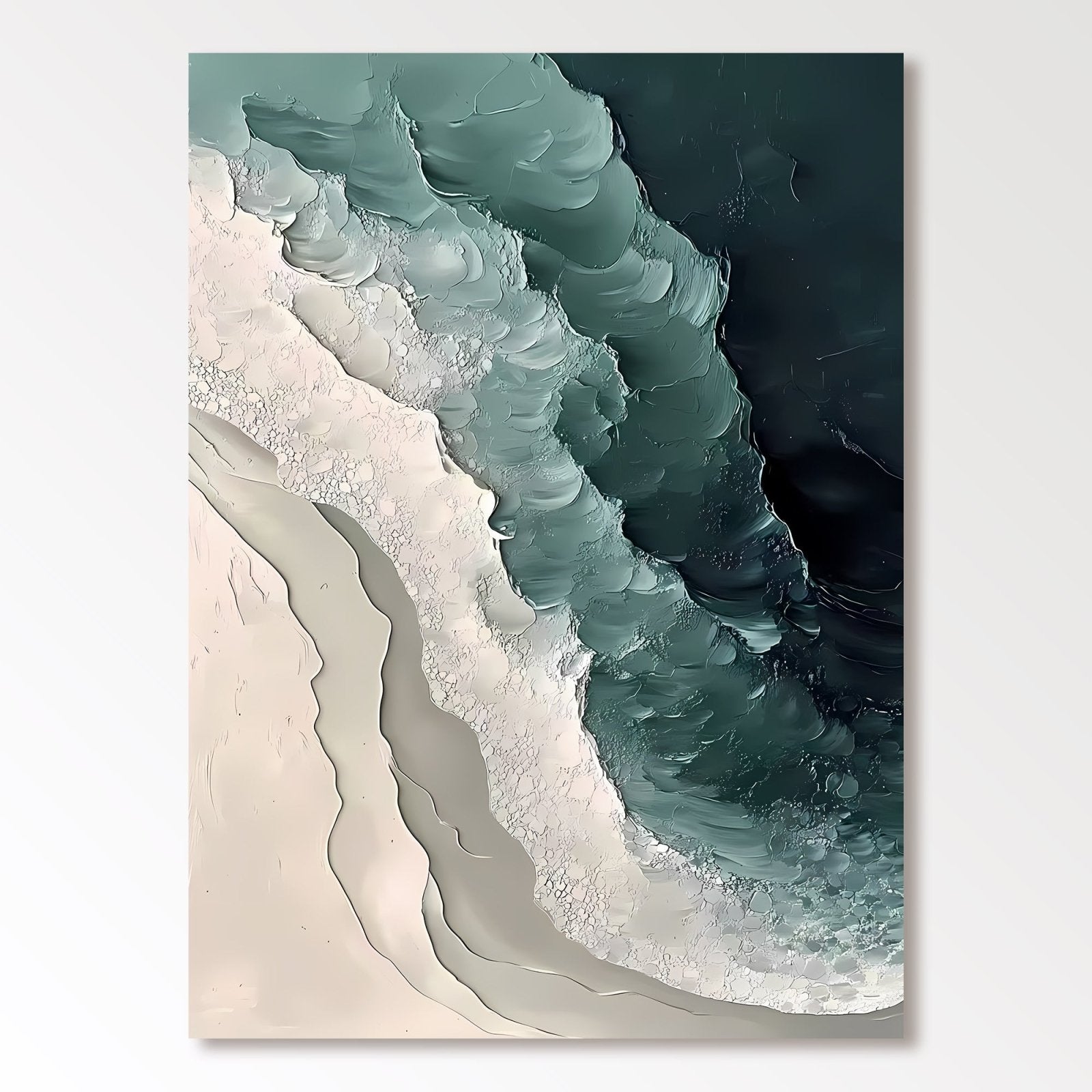Abstract Painting "Welle Kraft”