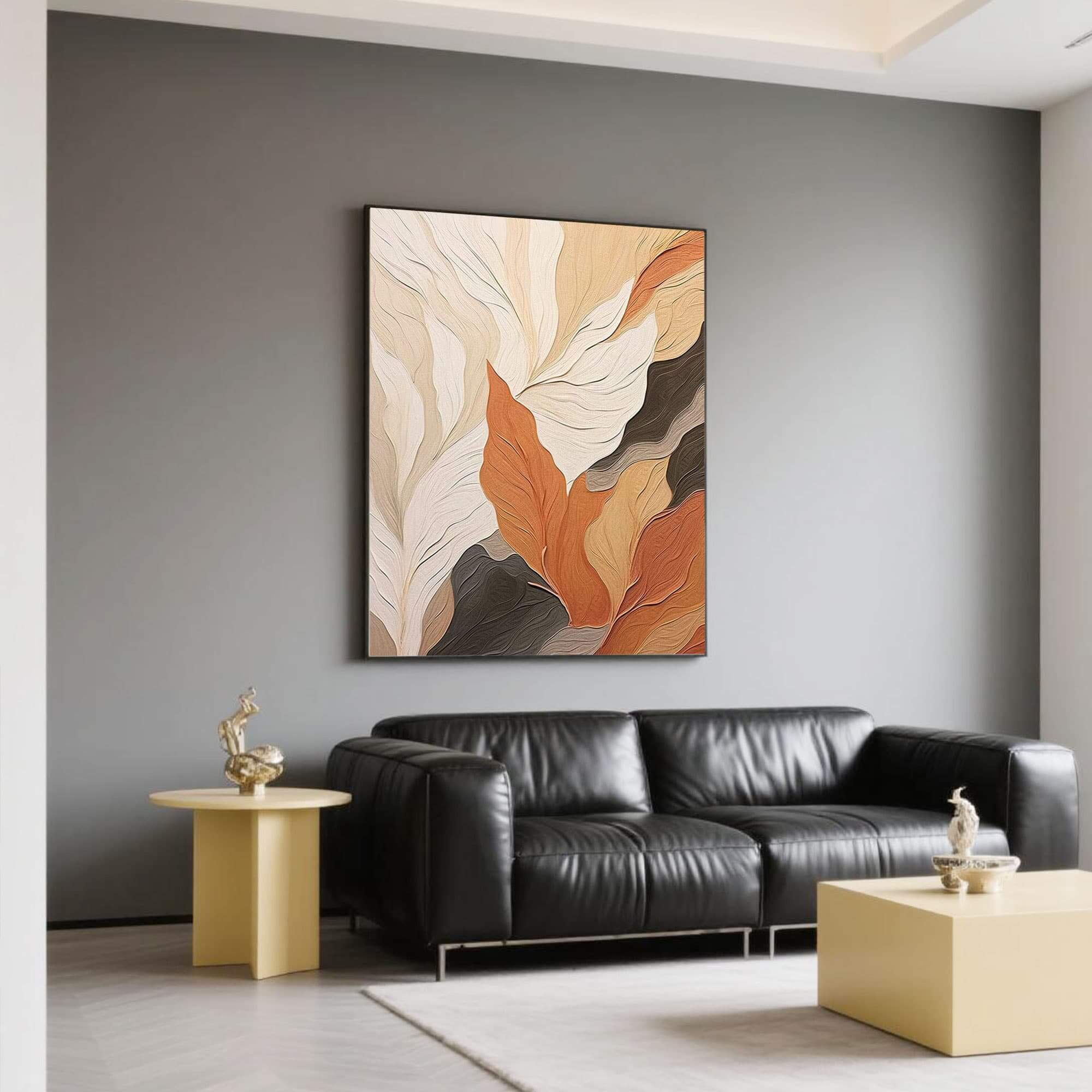 Autumn Leaves in Golden Repose
