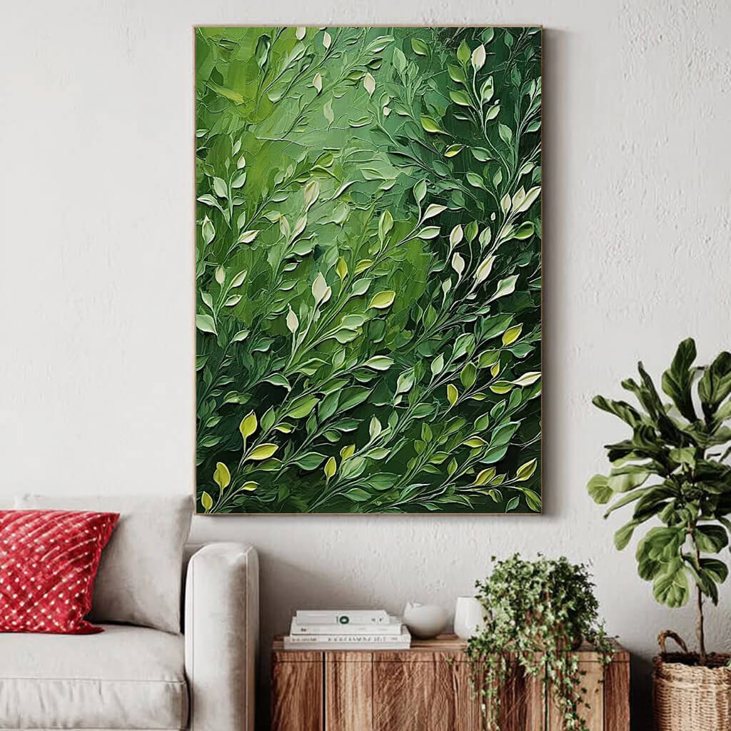 Symphony of Emerald Forest Light
