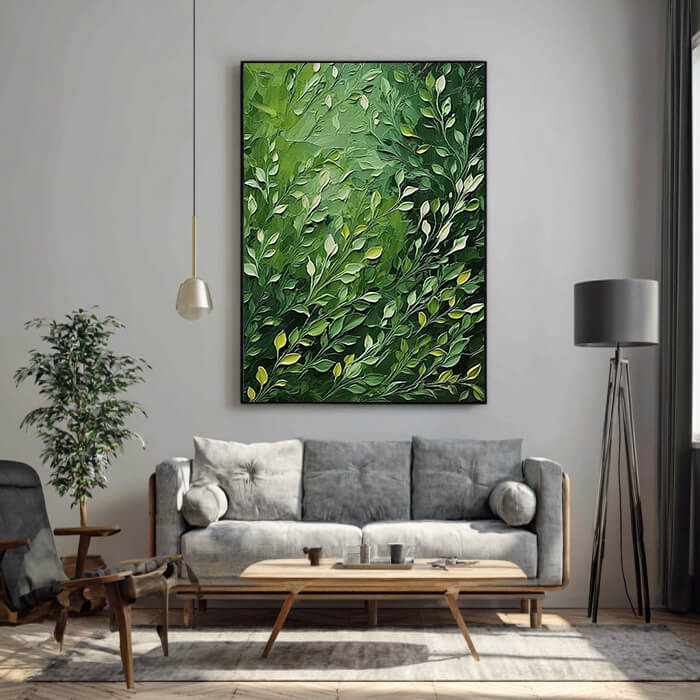 Symphony of Emerald Forest Light