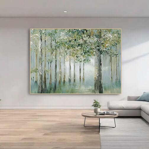 Verdant Reverie in the Forest Depths