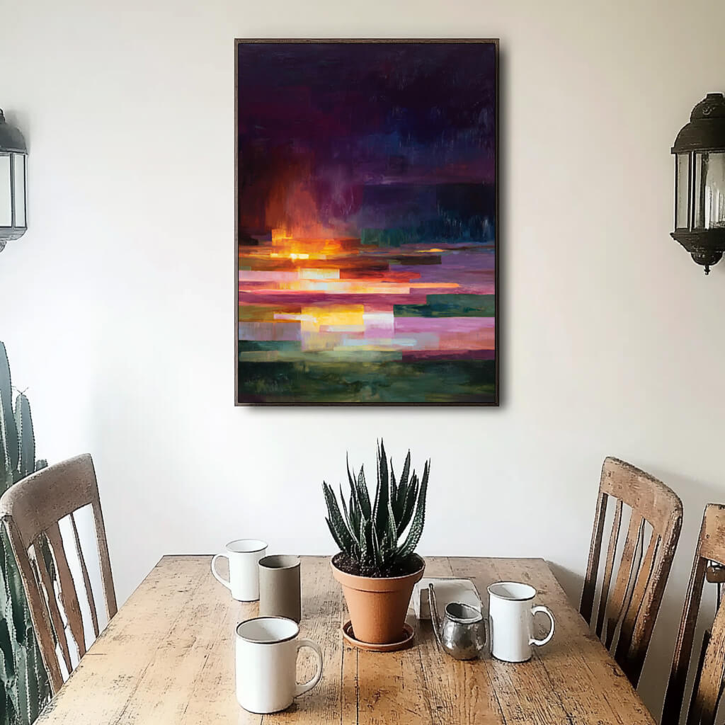 Luminous Fragments of Breaking Dawn