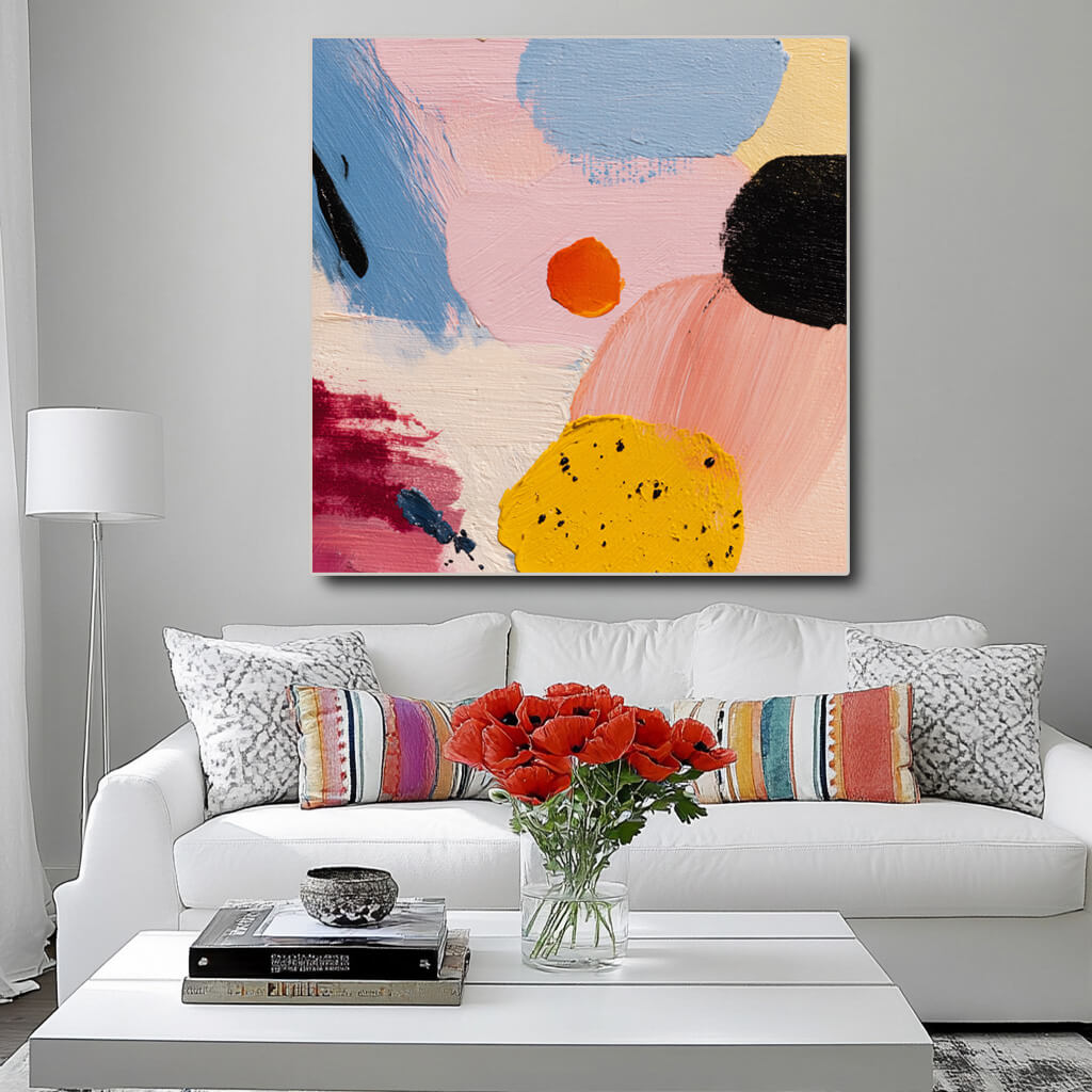 Fugue in Orange Geometric Reverie