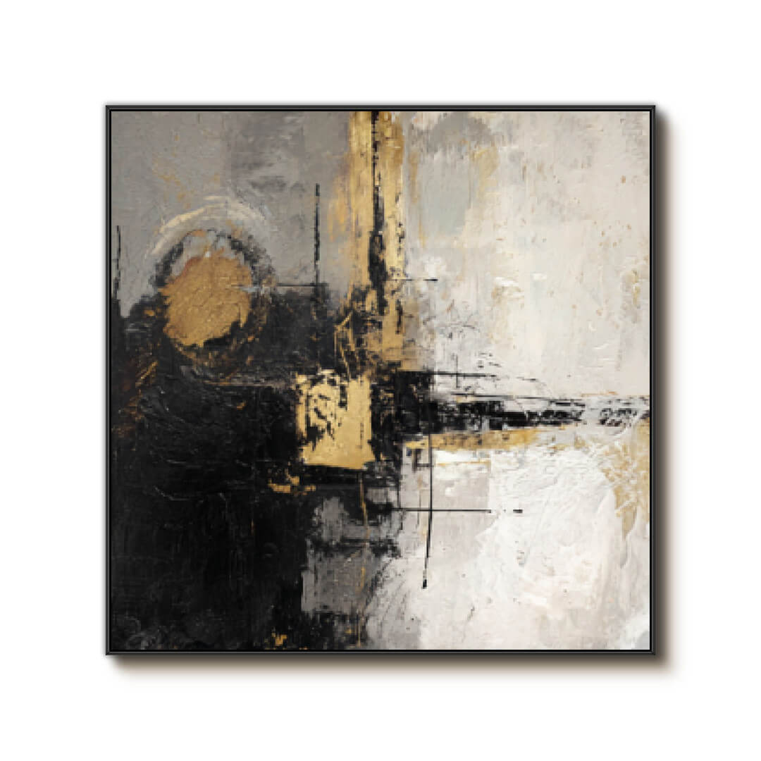 Gilded Overture in Black and White