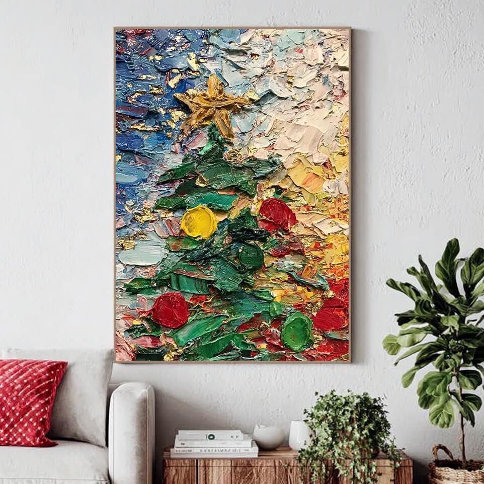 Luminous Noel in Gold and Shadow