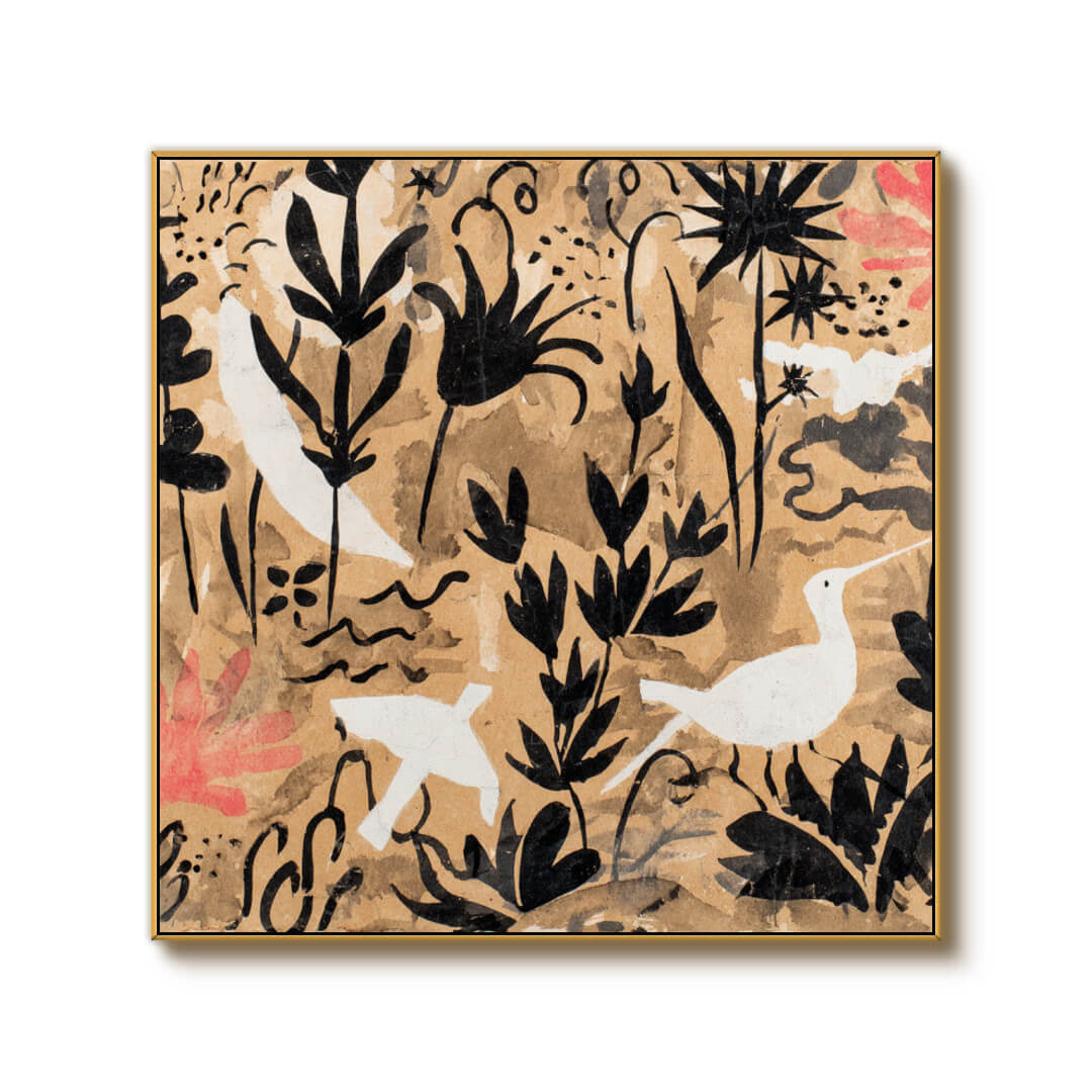 Primitive Fantasia - Modern Abstract Botanical Wall Art