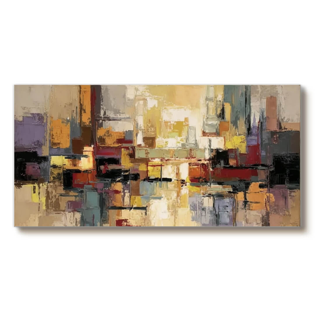 Urban Pulse - Large Modern Abstract Wall Art