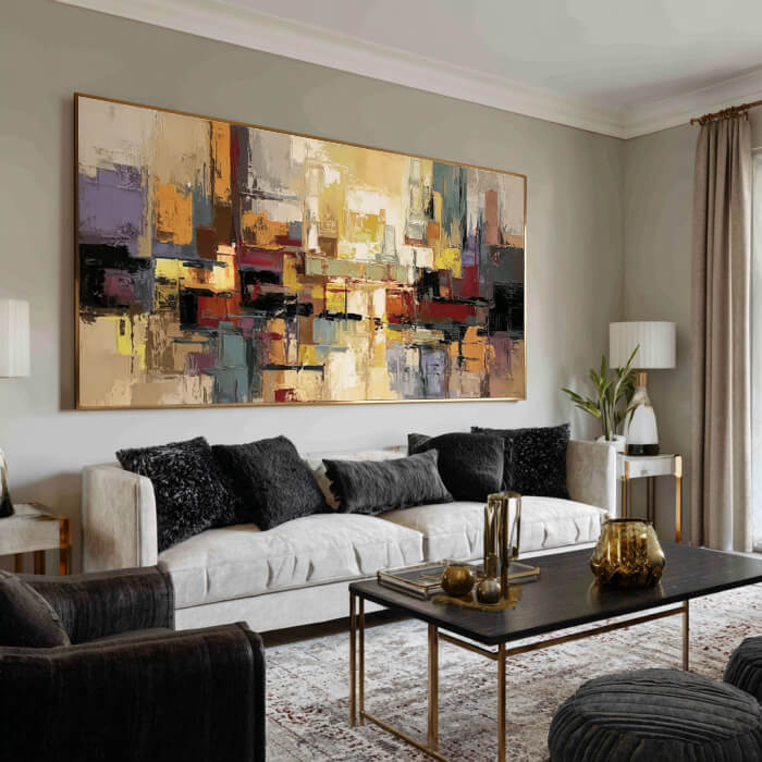 Urban Pulse - Large Modern Abstract Wall Art
