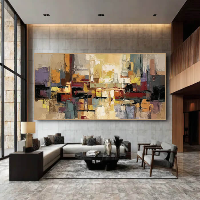 Urban Pulse - Large Modern Abstract Wall Art