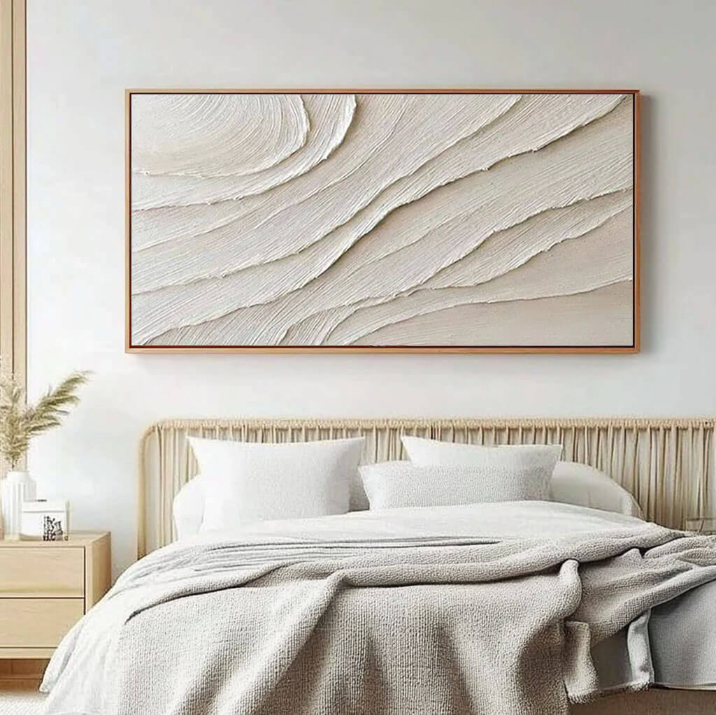 Wander - Textured Minimalist Wall Art Painting