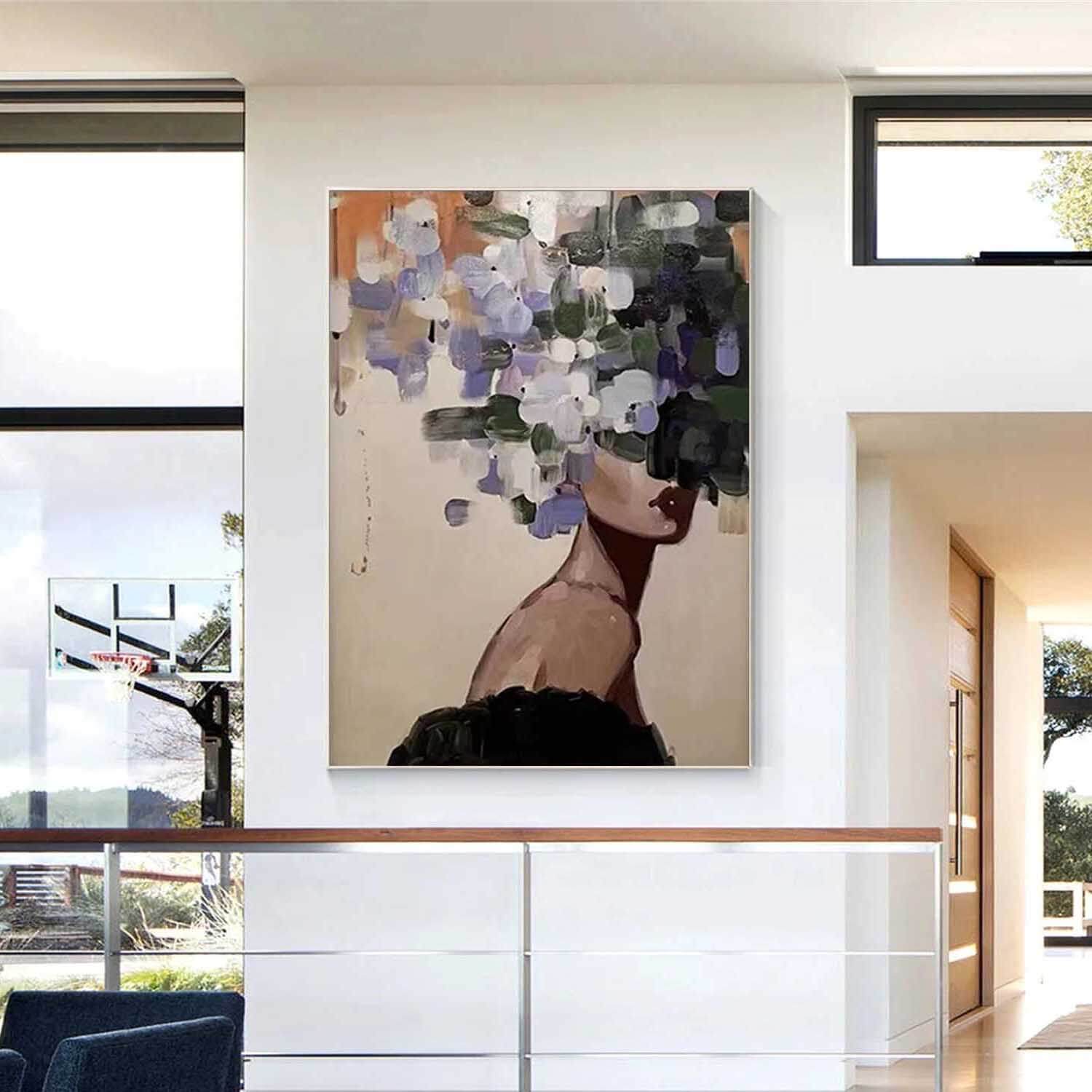 Women In Vogue I - Modern Minimalist Wall Art Painting
