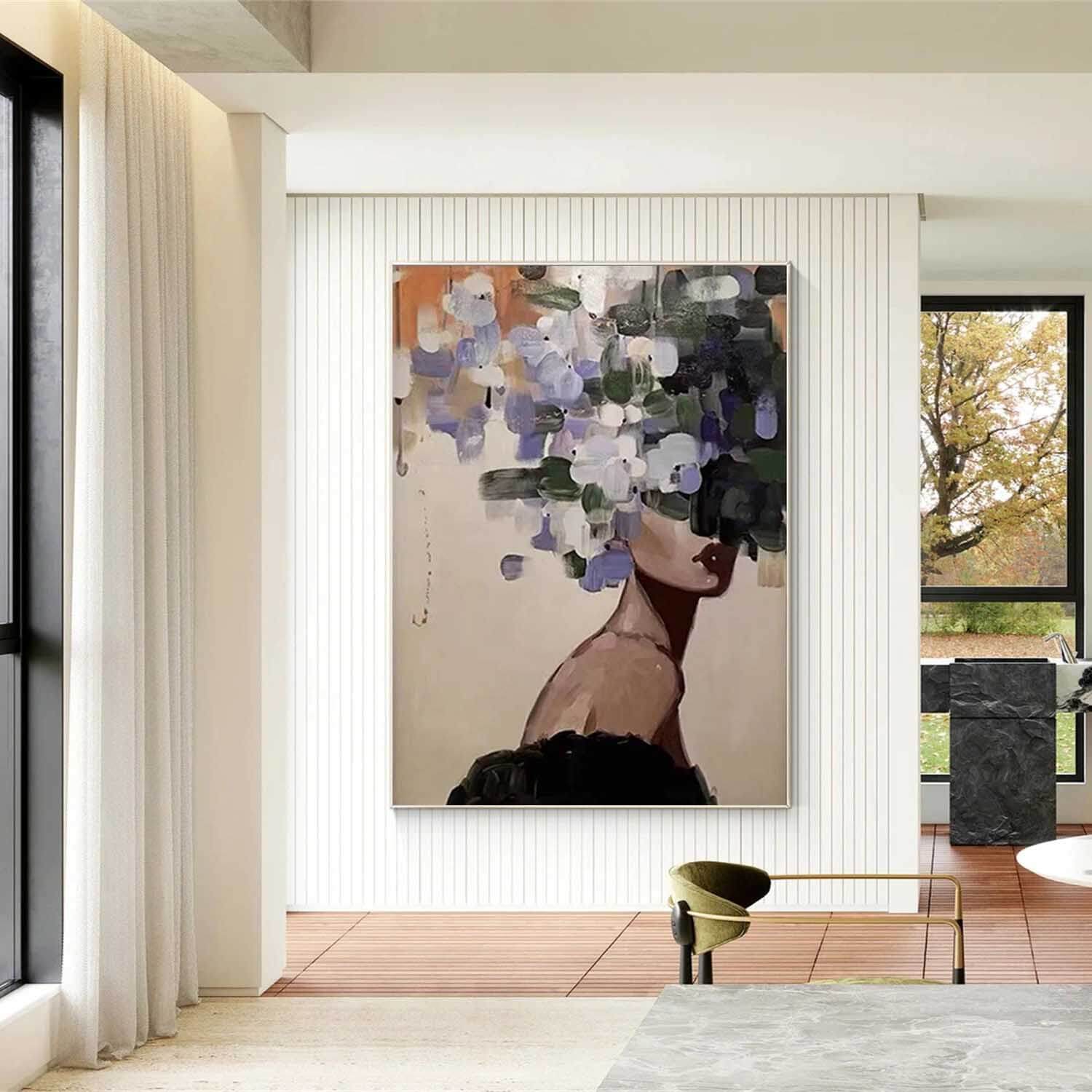 Women In Vogue I - Modern Minimalist Wall Art Painting