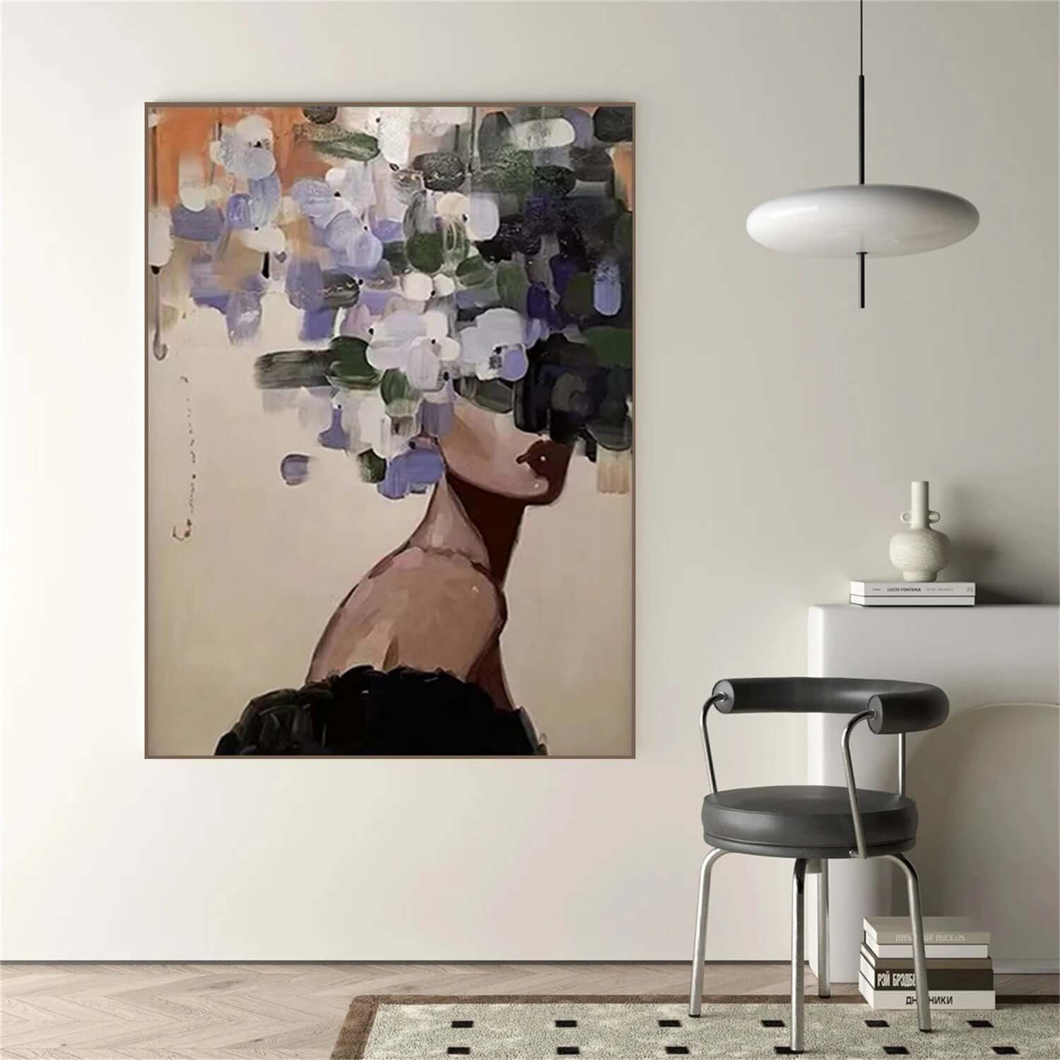 Women In Vogue I - Modern Minimalist Wall Art Painting
