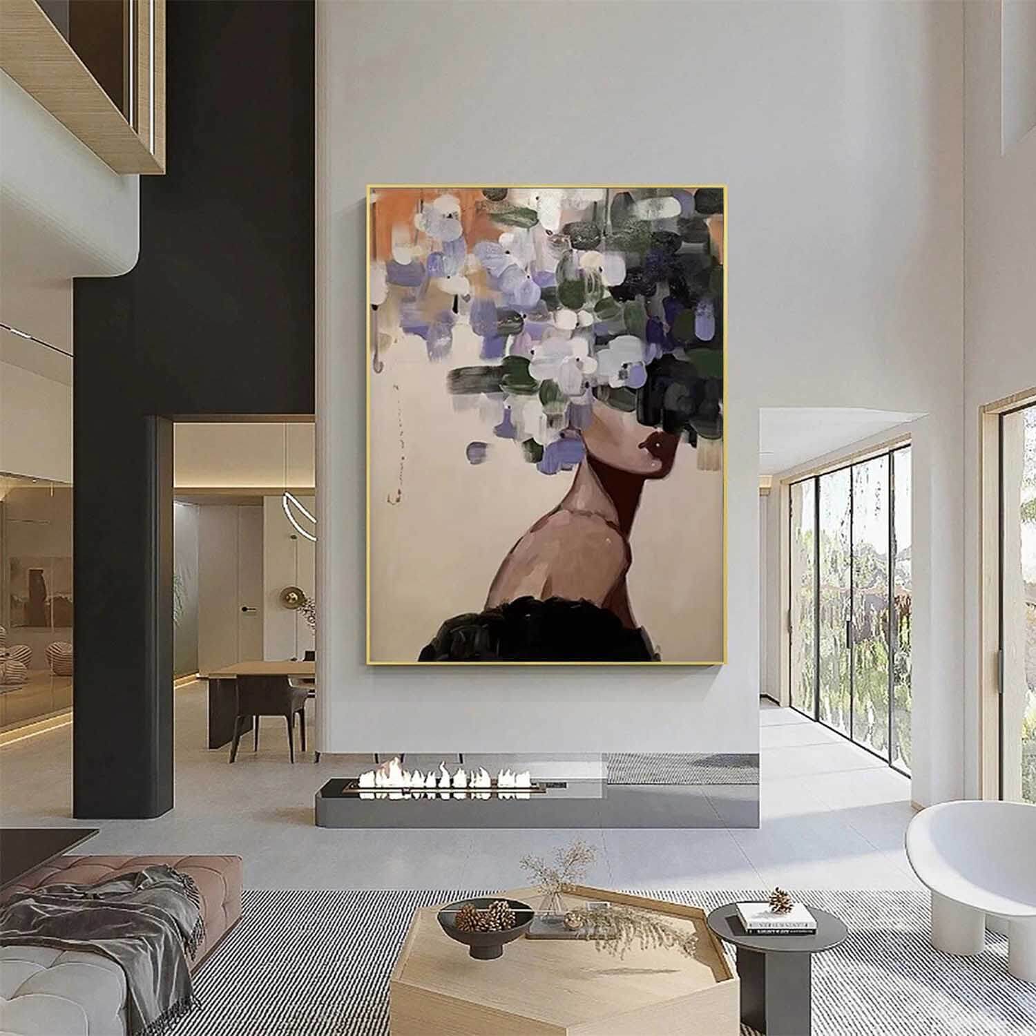 Women In Vogue I - Modern Minimalist Wall Art Painting